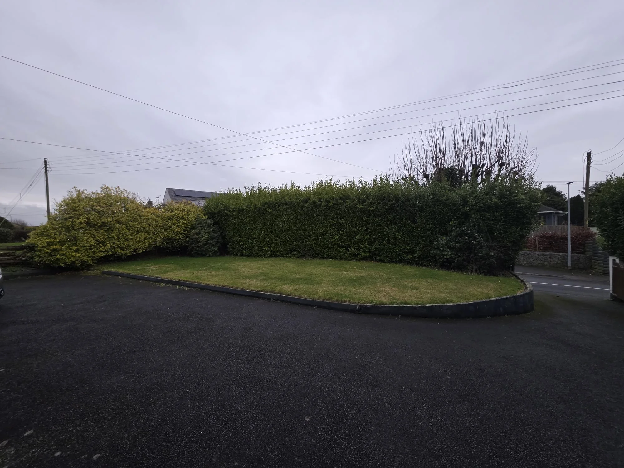 Maintained lawn and hedge at a Dundalk property