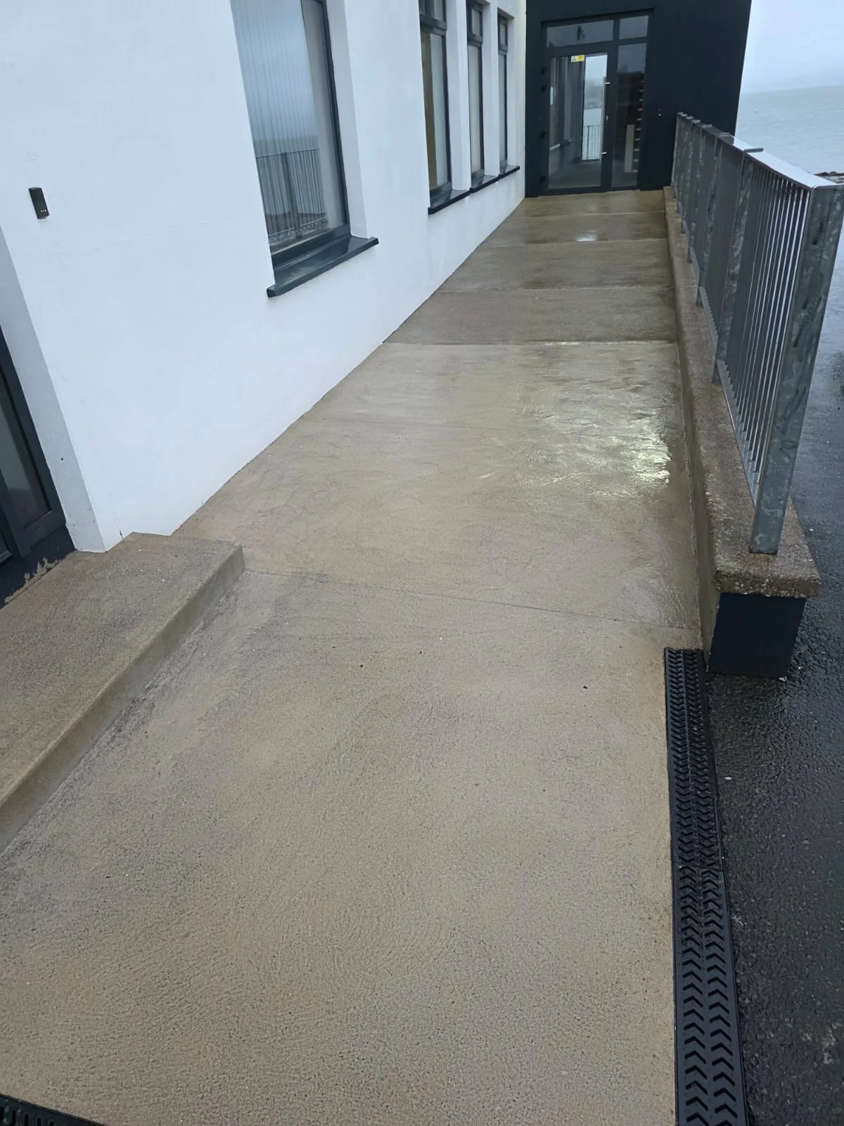 Fence installation complete