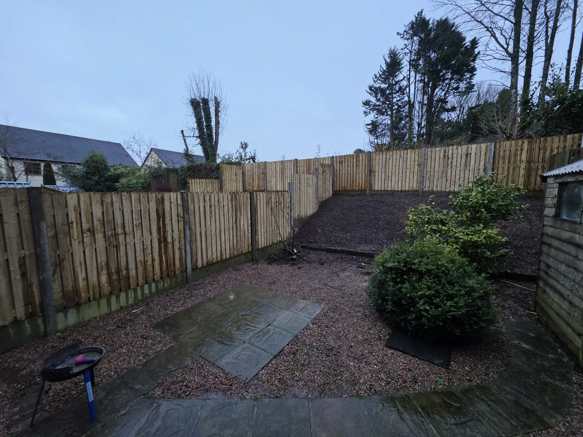 Garden tidy-up in progress in Dundalk